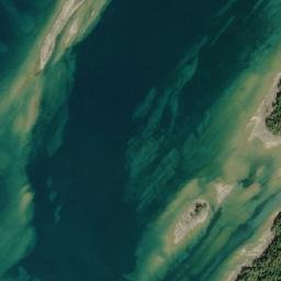 Satellite imagery of Shute Point, CA
