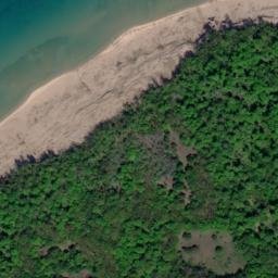 Satellite imagery of Pyramid Point, US