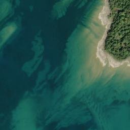 Satellite imagery of Shute Point, CA