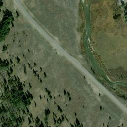 Satellite imagery of R 161 — NGS PY0164 — Gallatin County, US, US