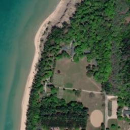 Satellite imagery of Pyramid Point, US
