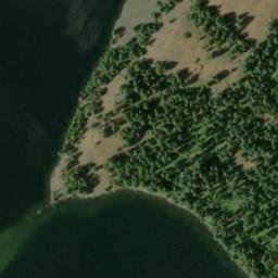 Satellite imagery of Porcupine Point, US
