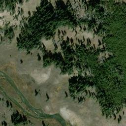 Satellite imagery of V 103 — NGS PY0165 — Gallatin County, US, US