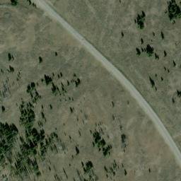 Satellite imagery of V 103 — NGS PY0165 — Gallatin County, US, US