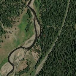 Satellite imagery of 7123.74 — NGS PY1073 — Park County, US, US