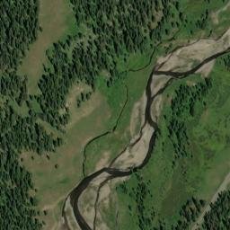 Satellite imagery of 7123.74 — NGS PY1073 — Park County, US, US