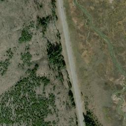Satellite imagery of S 161 — NGS PY0166 — Gallatin County, US, US