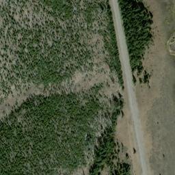 Satellite imagery of S 161 — NGS PY0166 — Gallatin County, US, US