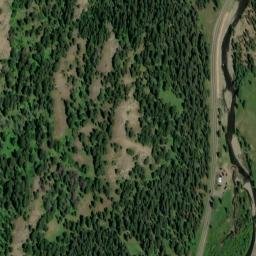 Satellite imagery of X 368 — NGS PY1071 — Park County, US, US