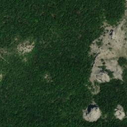 Satellite imagery of cairn, RU