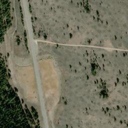 Satellite imagery of W 103 — NGS PY0168 — Park County, US, US