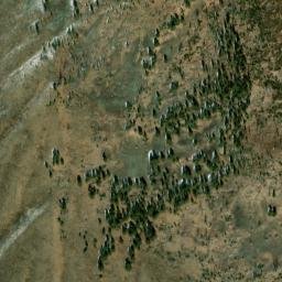 Satellite imagery of BUNSEN — NGS PY1259 — Park County, US, US