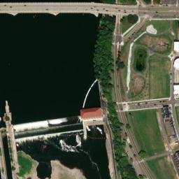 Ford Pkwy, Mississippi National River and Recreation Area, St Satellite Map