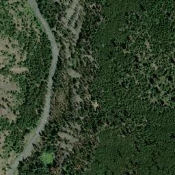 Satellite imagery of Thornburg Placer Mine, US