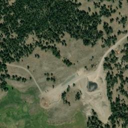 Satellite imagery of M 157 — NGS PY0127 — Park County, US, US