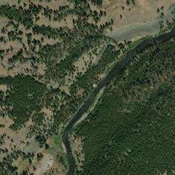Satellite imagery of M 157 — NGS PY0127 — Park County, US, US