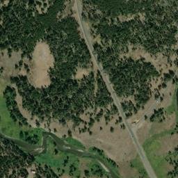 Satellite imagery of M 157 — NGS PY0127 — Park County, US, US