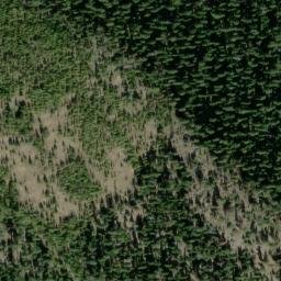 Satellite imagery of Welch Creek Mine, US
