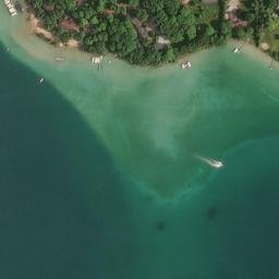 Satellite imagery of Meguzee Point, US