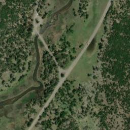 Satellite imagery of N 157 — NGS PY0126 — Park County, US, US