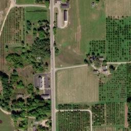 Satellite imagery of Old Mission Peninsula, US