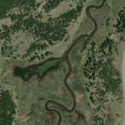 Satellite imagery of N 157 — NGS PY0126 — Park County, US, US