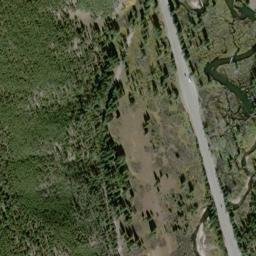 Satellite imagery of V 161 — NGS PY0173 — Park County, US, US