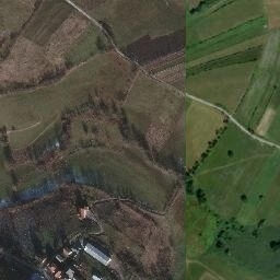 Satellite imagery of Prtešen, BA