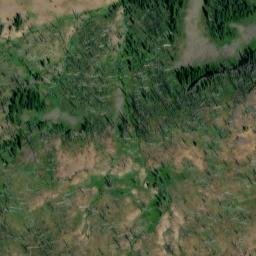Satellite imagery of THE NEEDLES — NGS PY1207 — Park County, US, US
