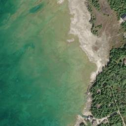 Satellite imagery of Pike Point, CA