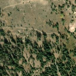 Satellite imagery of California Mine, US