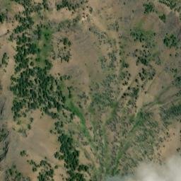 Satellite imagery of THE NEEDLES — NGS PY1207 — Park County, US, US