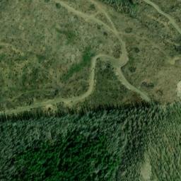 Satellite imagery of Evans Mountain, US