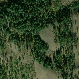 Satellite imagery of Fort Hall Ridge, US