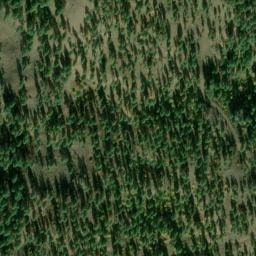 Satellite imagery of Fort Hall Ridge, US