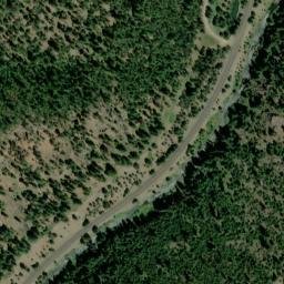 Satellite imagery of Red Mountain Mine, US