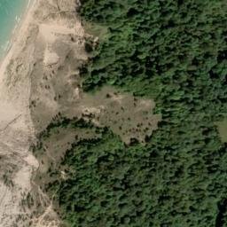 Satellite imagery of Empire Bluffs, US