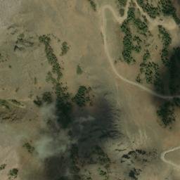 Satellite imagery of WASHBURN — NGS PY1215 — Park County, US, US