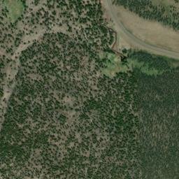Satellite imagery of E 9 — NGS PY0118 — Park County, US, US