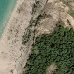 Satellite imagery of Empire Bluffs, US