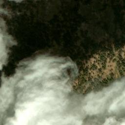 Satellite imagery of MT WASHBURN LOOKOUT HOUSE — NGS PY1216 — Park County, US, US