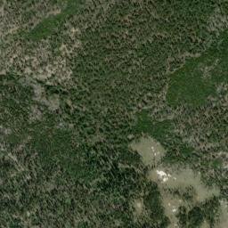 Satellite imagery of ROARING MTN — NGS PY1257 — Park County, US, US