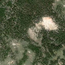 Satellite imagery of ROARING MTN — NGS PY1257 — Park County, US, US
