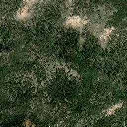 Satellite imagery of ROARING MTN — NGS PY1257 — Park County, US, US