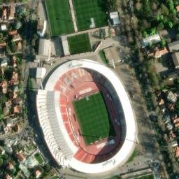 Satellite imagery of Topovske Šupe, RS