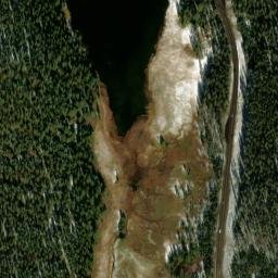 Satellite imagery of V 157 — NGS PY0115 — Park County, US, US
