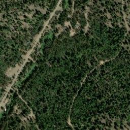 Satellite imagery of Yellowstone Mine, US