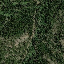 Satellite imagery of Lightning Creek Placers, US