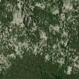 Satellite imagery of Mali Kuk, HR