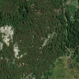 Satellite imagery of Mali Kuk, HR